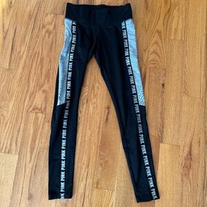 Victoria's Secret Cropped Black Leggings